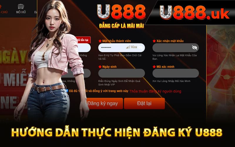 Hướng dẫn thực hiện đăng ký U888