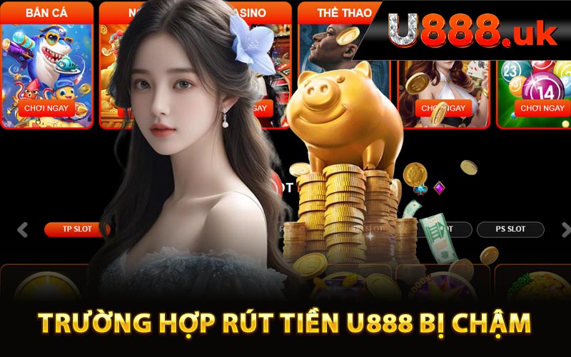 Những trường hợp rút tiền U888 bị chậm